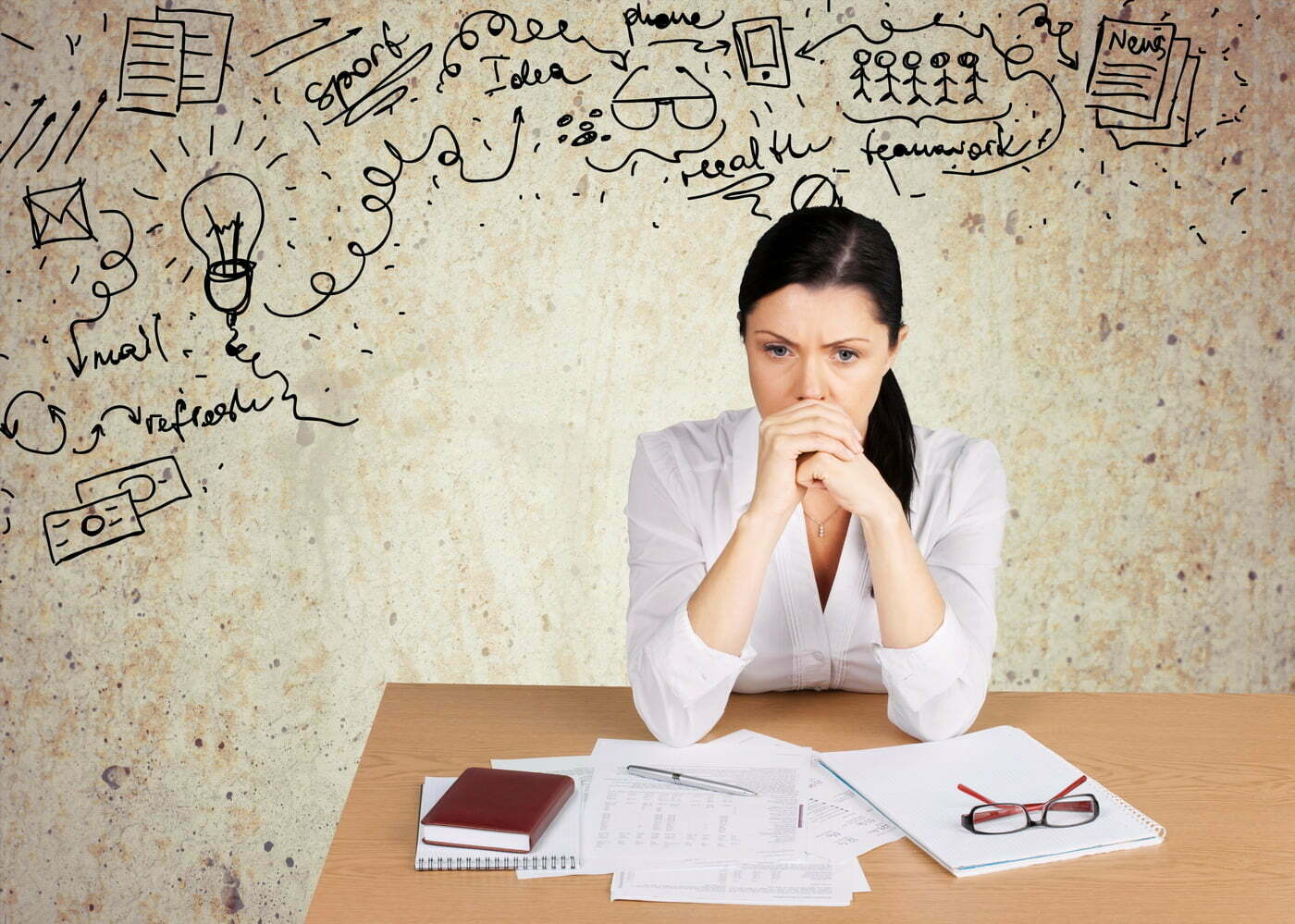 Causes de stress et peur de fond