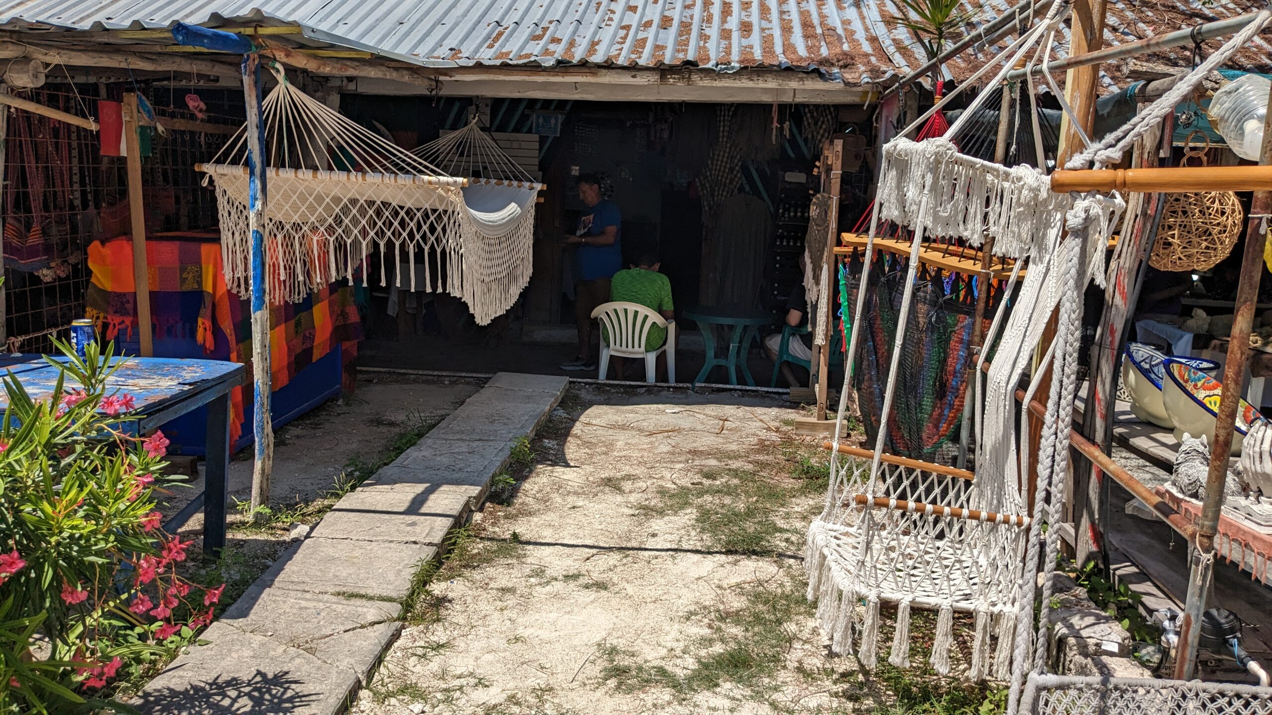 Magasin d'artisanat à Puerto Morelos